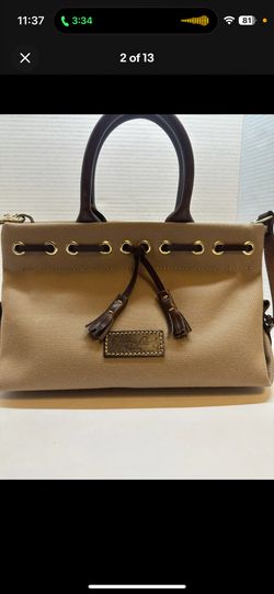 Dooney & Bourke Beige/Brown Purse