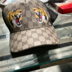 GG Monogram Tiger baseball Cap