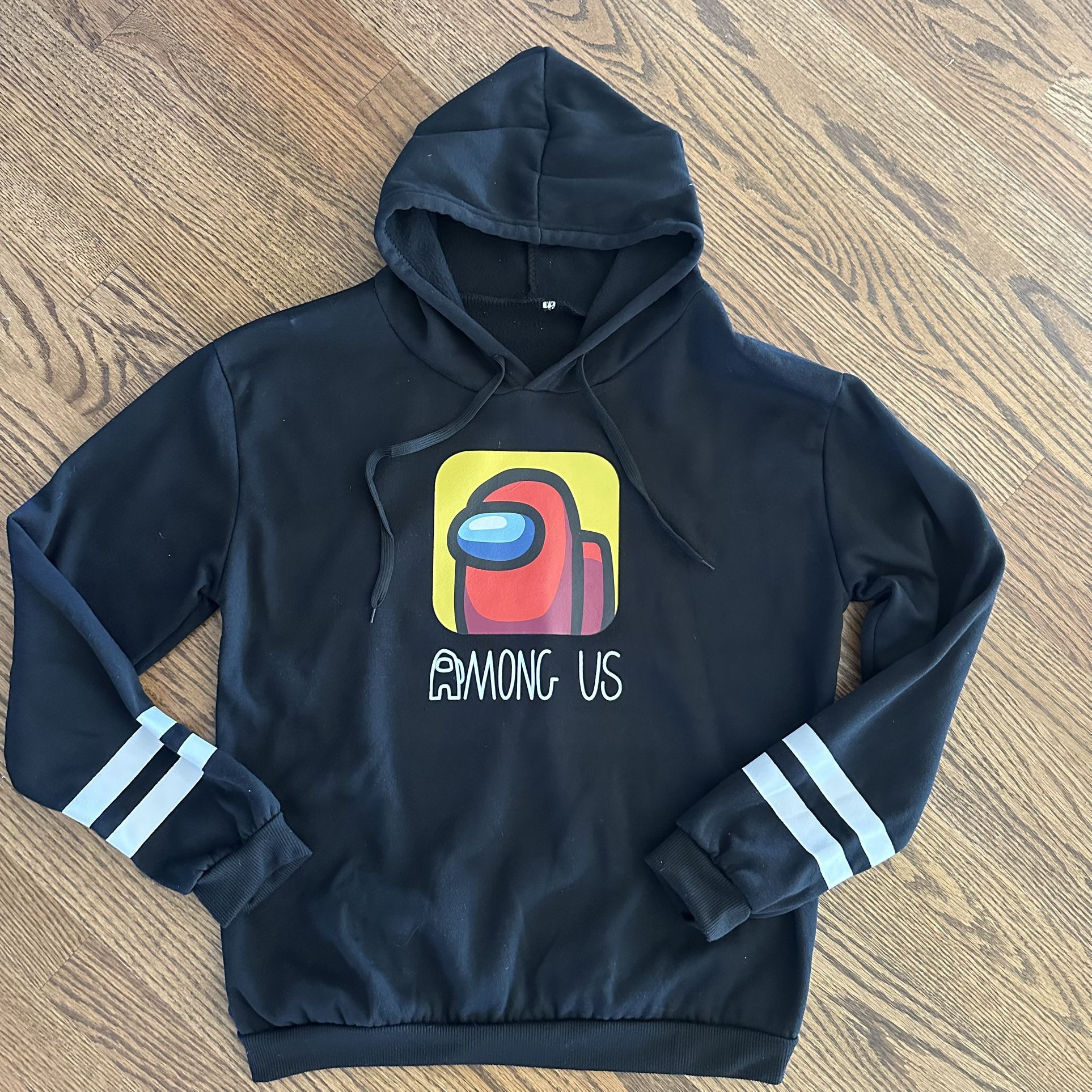 Boys 16 / 18 XL / Adult XS Among Us Gaming Hooded Sweatshirt