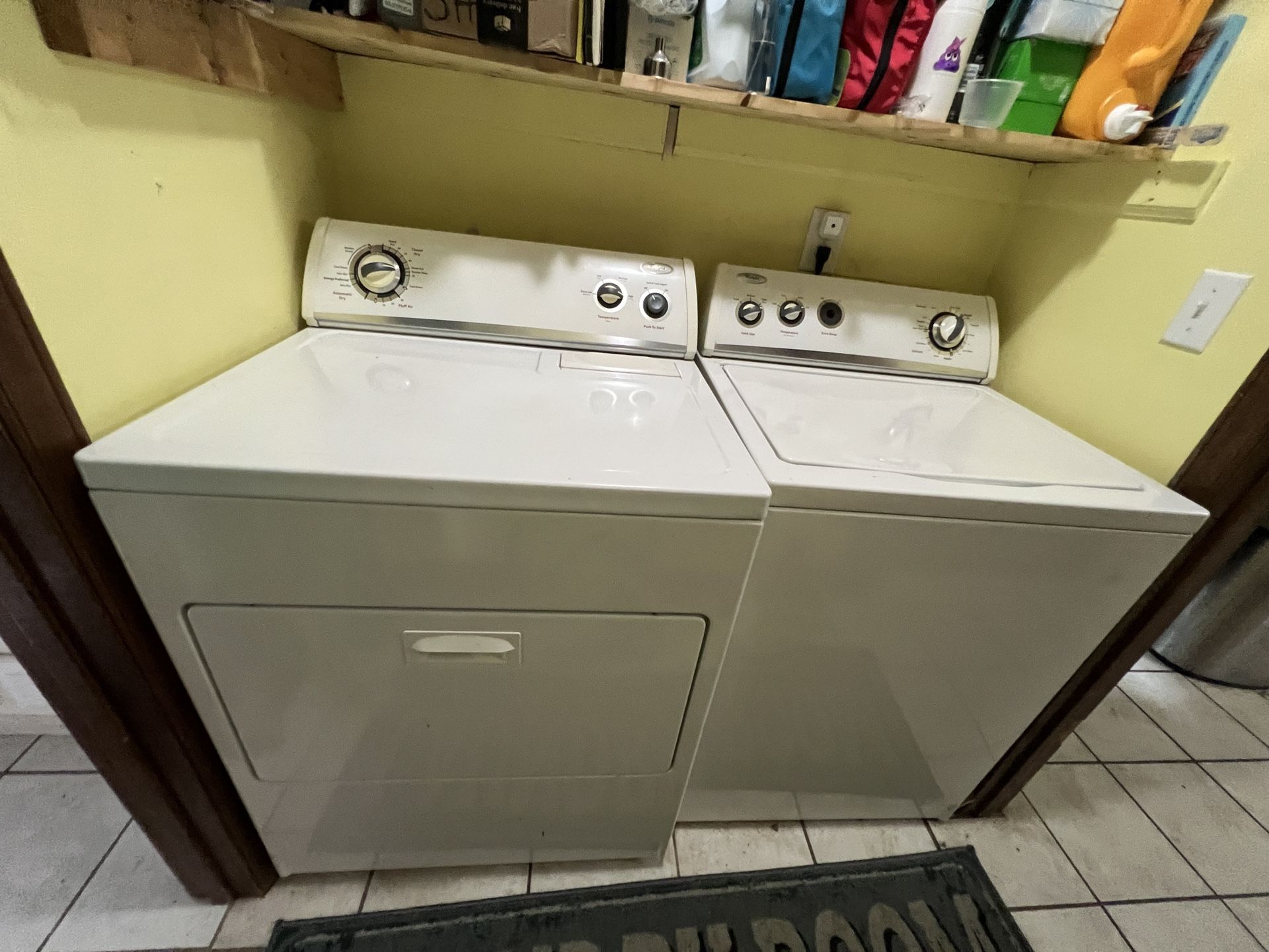 Washer And Dryer Set