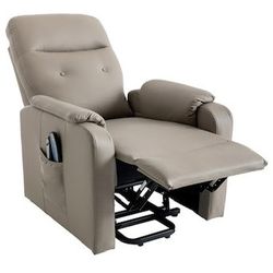 Clihome Recliner with Lift Assistance Gray 