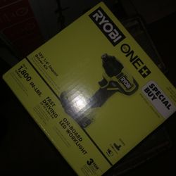 Ryobi Impact Drill And Reciprocating Saw