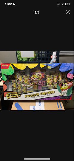 Ascended Heroes Focused Fighters Premium Collection Sam's Club Exclusive