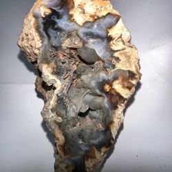 Natural Banded Agate Nodule