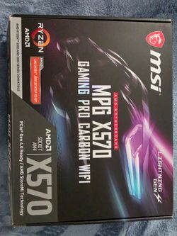 MSI X570 Carbon Gamining WiFi Motherboard