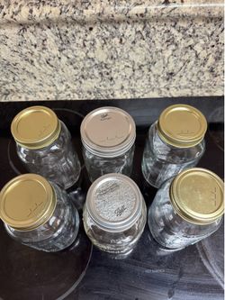 Large 32 oz Ball Jar with Lid..