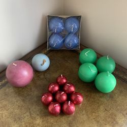 Candles Round Shape All For $7