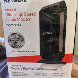 BRAND NEW Netgear Ultra High Speed Cable Modem