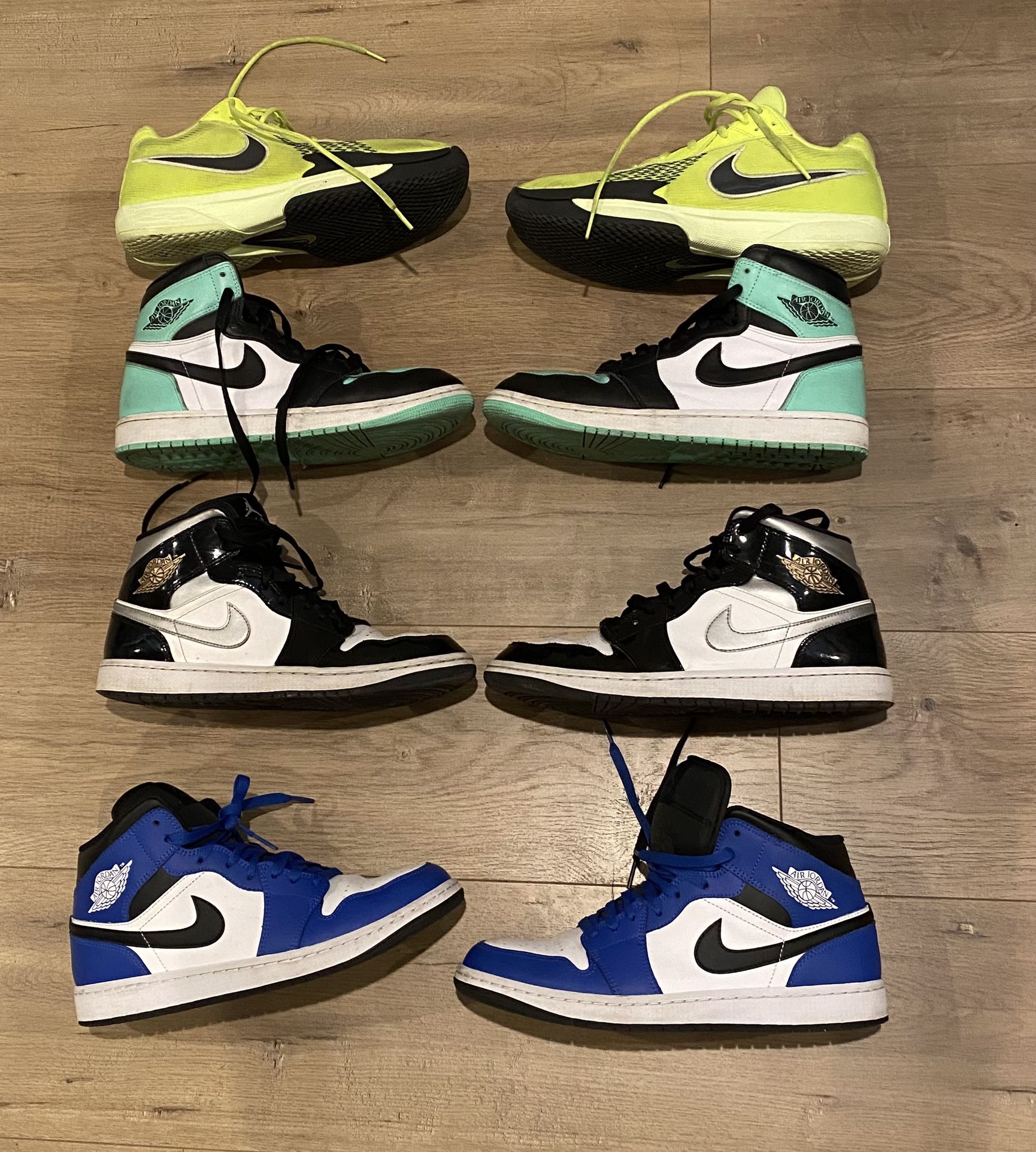 Nikes (all for $60)