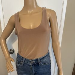 Boohoo Women’s Brown Bodysuit Size 10