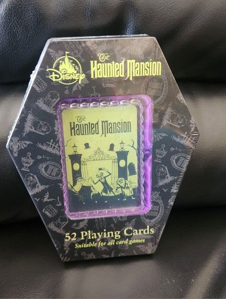Haunted Mansion Playing Cards