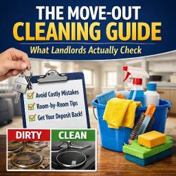 The Move Out Cleaning Guide To Get You Deposit Back