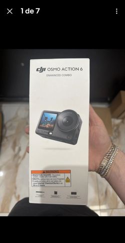DJI Osmo Action 6 Enhanced Combo, Camera 6 Combo  Brand New Sealed !!