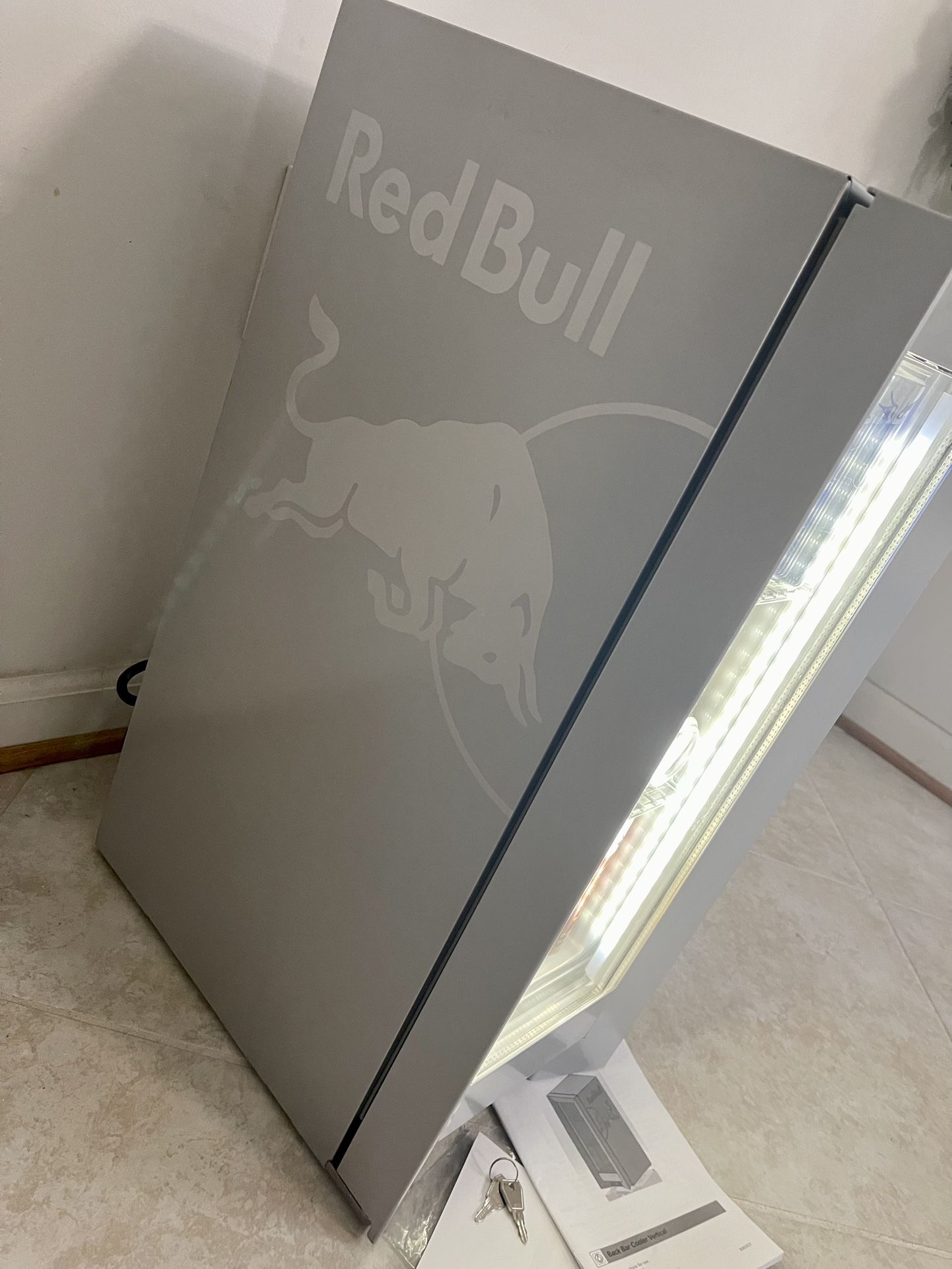 Extremely Rare Red Bull Tower Fridge