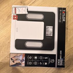 Taylor Digital Glass Body Composition Scale