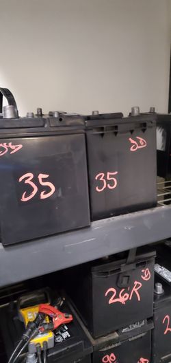 Reconditioned/ Rebuilt Car Batteries