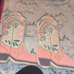 Cow Boots Pillow $20