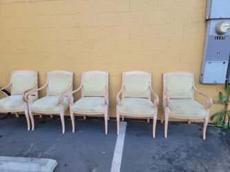 Antique original chairs look at the design