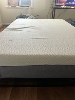 Queen size bed and frame