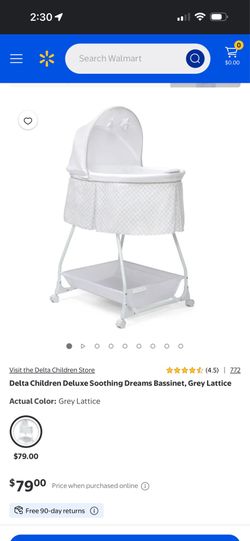 Delta Children Deluxe Soothing Dreams Bassinet