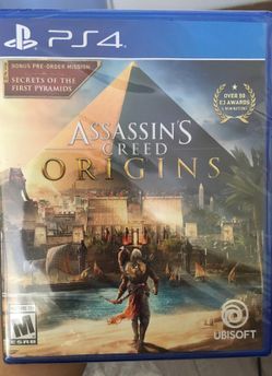 New assassin's Creed orgins for ps4