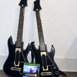 Guitar Hero Live Bundle (Xbox 360) Guitar and Game