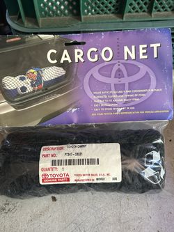 Toyota Camry Cargo Net