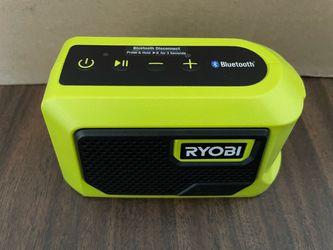 RYOBI ONE+ 18V Cordless Compact Bluetooth Speaker (Tool Only)