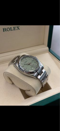Rolex 126000 op 36mm pistacho full set complete white tag 2026