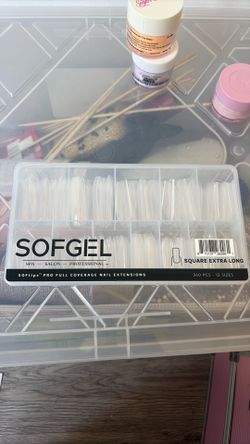Sofgel full cover nail tips