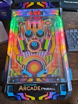 Electronic Arcade Pinball Tabletop Game