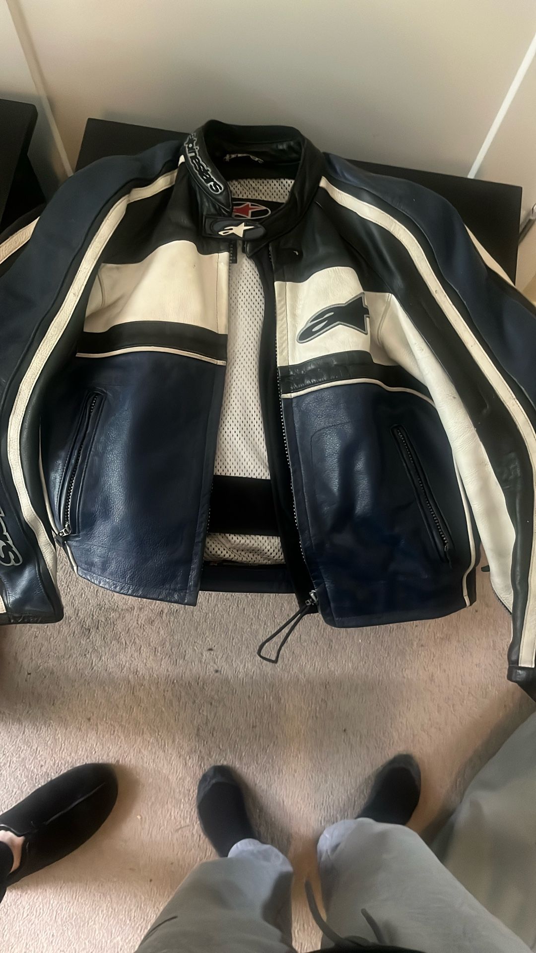 Alpinestars Leather Motorcycle Jacket