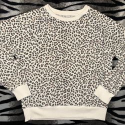 Victoria Secret Leopard Print Sweatshirt 