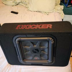 12" Kicker L7 Truck Enclosure. New. 1200 Watts 