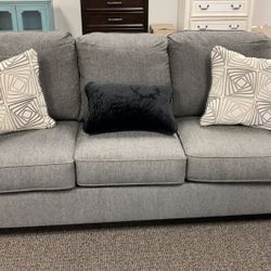 Agleno Charcoal Sofa 