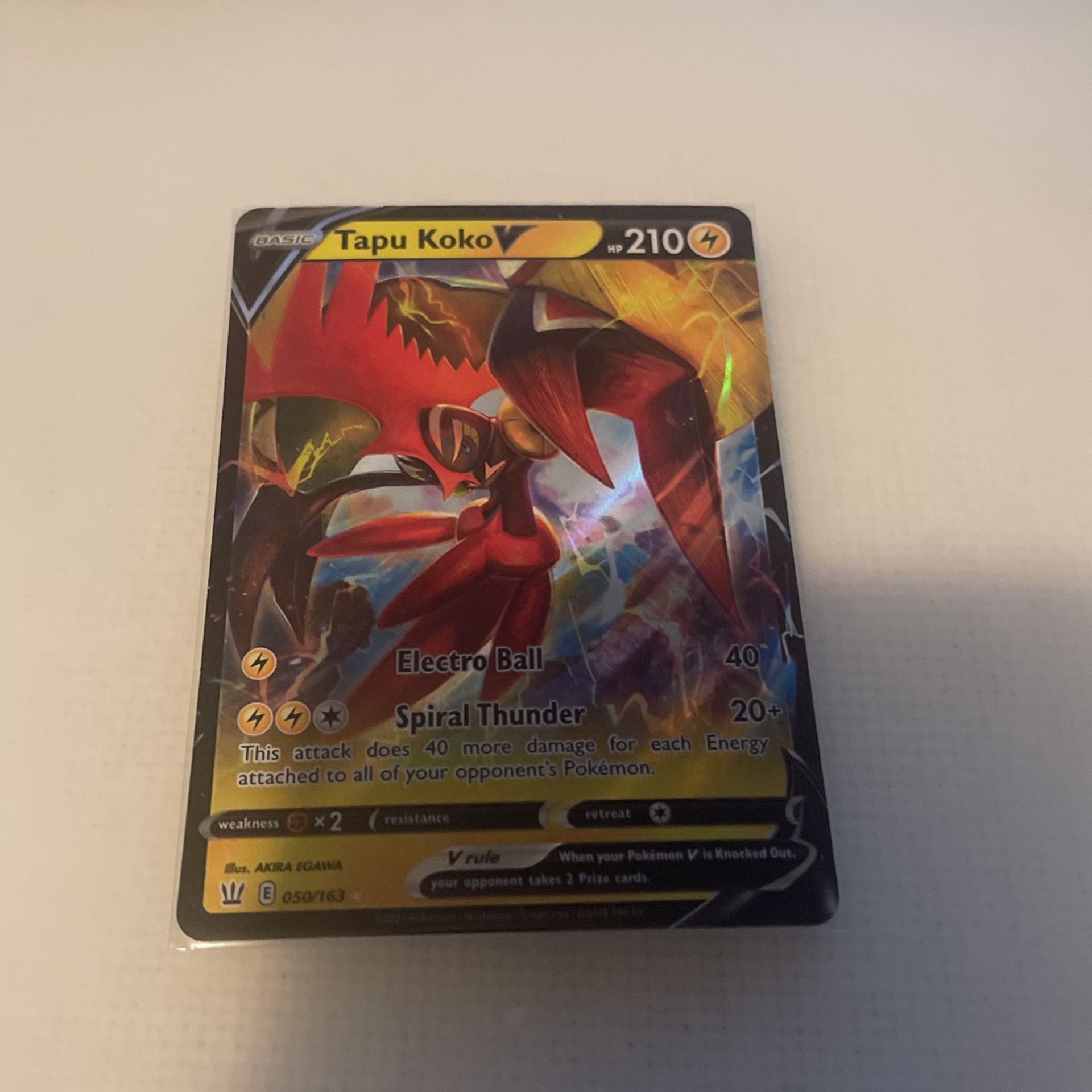 Pokémon Tapu Koko V 50/163