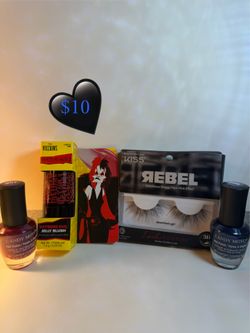 $10 Lash, Blush, Nail polish