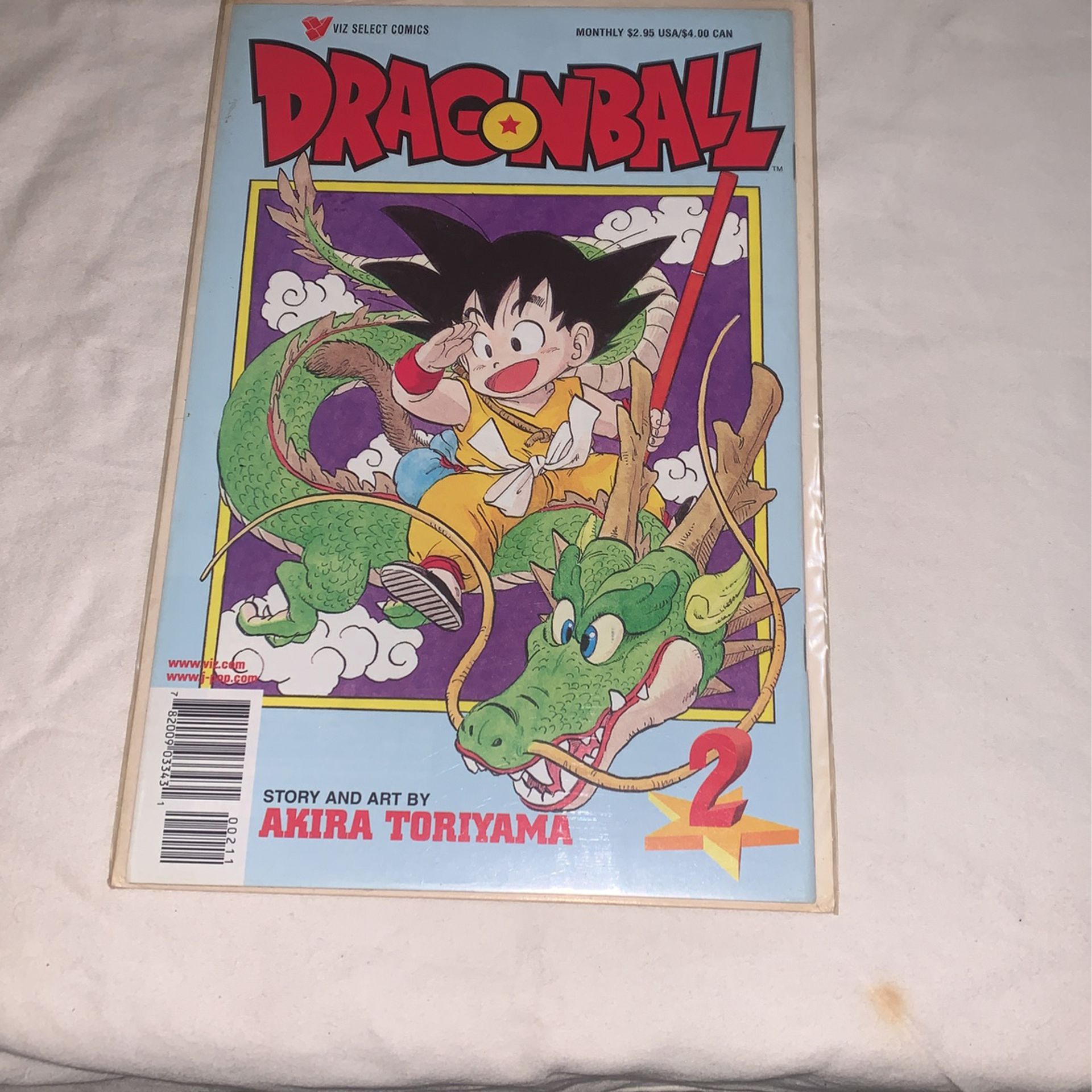 Original Dragon Ball Z Comic Book 1(contact info removed)