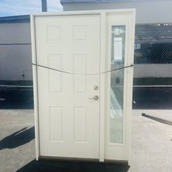 Brand New Exterior Impact Door With Sidelight 53x81.5