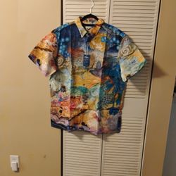 Yiume Men's Hawaiian Shirt 