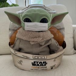 Limited Edition Exclusive Star Wars Mandalorian THE CHILD Baby YODA 11" Figure with mask