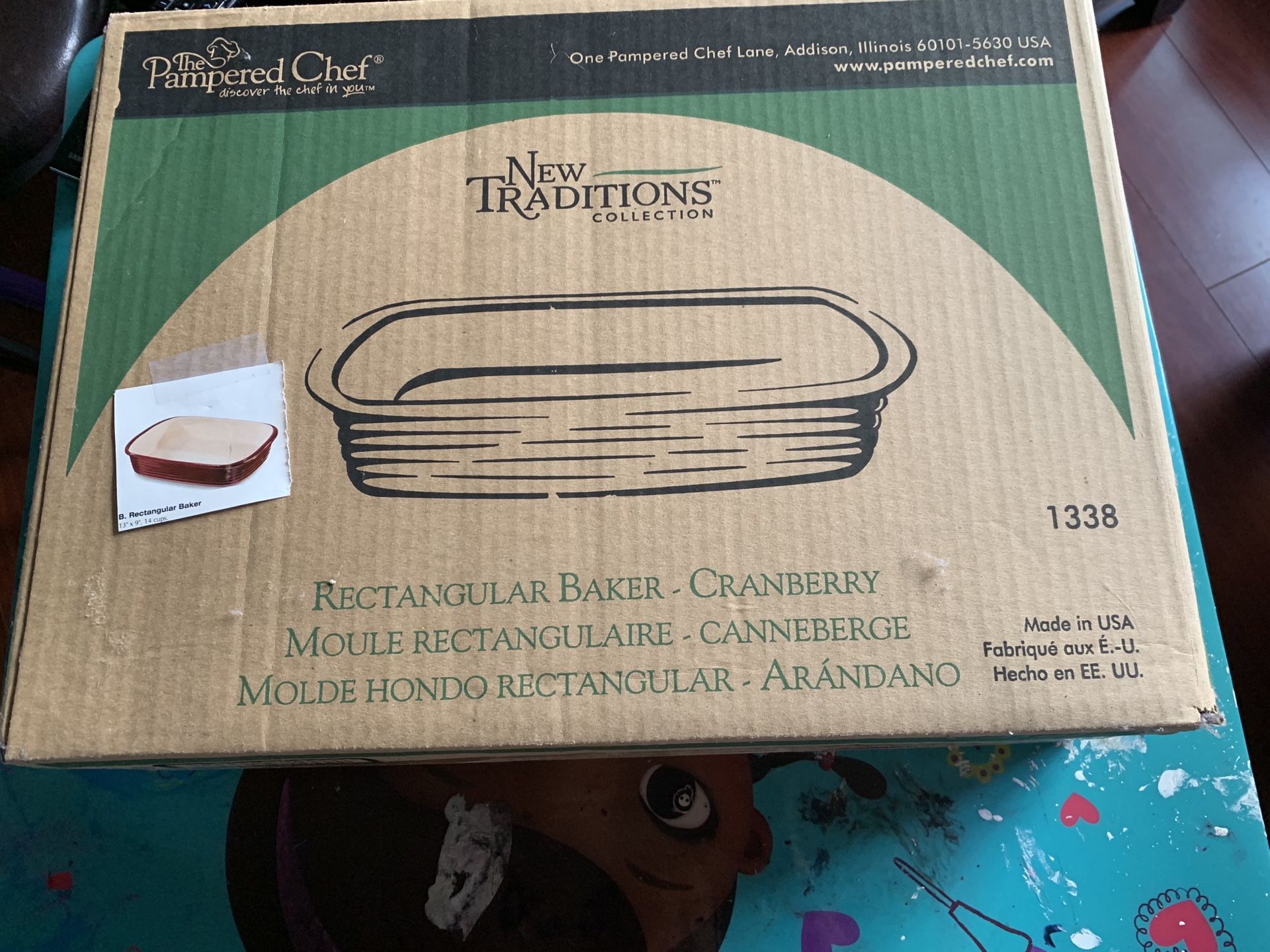 Pampered Chef rectangular baker