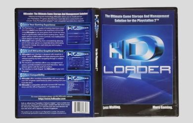 HD Loader System PS2 PlayStation 2 Plus 80+ PS2 Games