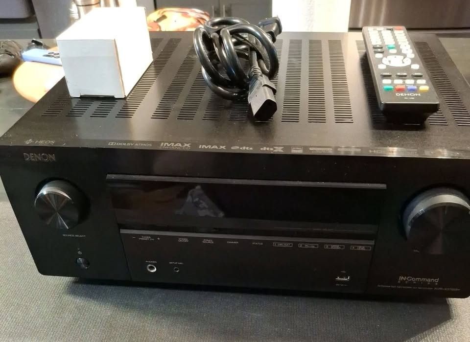 Dolby Atmos Denon AVR-X3700H 9.2-11.4 Channel 8K 4K