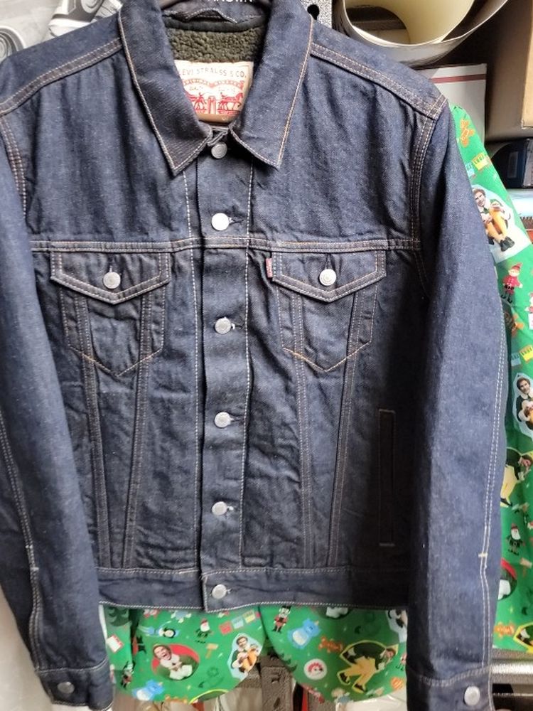 Levis X Outerknown Jean Jacket Sz Small