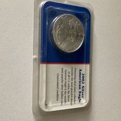2002 Silver American Eagle Coin