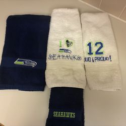 Seahawk Towels 