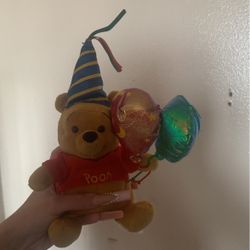 Winnie The Pooh Birthday Plushy 
