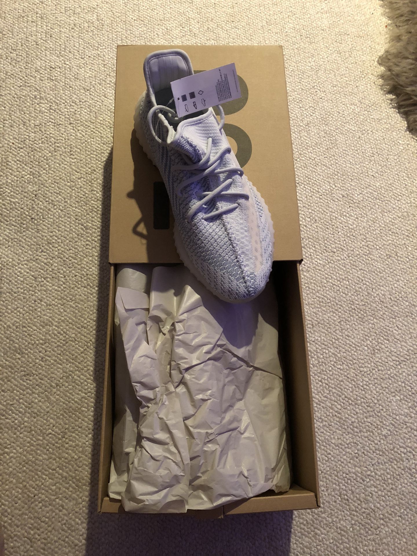 Brand New Adidas Yeezy Boost 350 V2 Cloud White size 11 (100% Authentic)