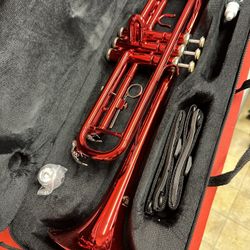 Nice Red Trumpet with New Mouthpiece and Valve Oil $200 Firm
